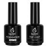 Beetles Juego Capas Uñas Capa Gel Base Color Transparente