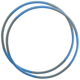 PEARL Sports Hula Hoop Abdominal Trainer: Set of 2 Hula Hoops, Foam Coat, Fillable up to 6 kg, Diameter 88 (Hula Hoop Fitness, Hula Hoop Ring)