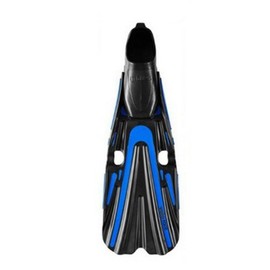 Mares Full Foot Volo Race Scuba Diving Fins with OPB System (Blue, M 11-12/W 12-13)