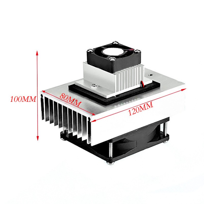 Semiconductor Cooler High Cooling Efficiency Fully Sealed Construction Thermoelectric Cooler