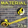 J.H. Company Flexometro Contra Impacto 7.5 Metros 21mm Cinta Metrica