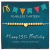 ALoveSoul 13th Birthday Gifts for Girls Adjustable Sterling Silver 13