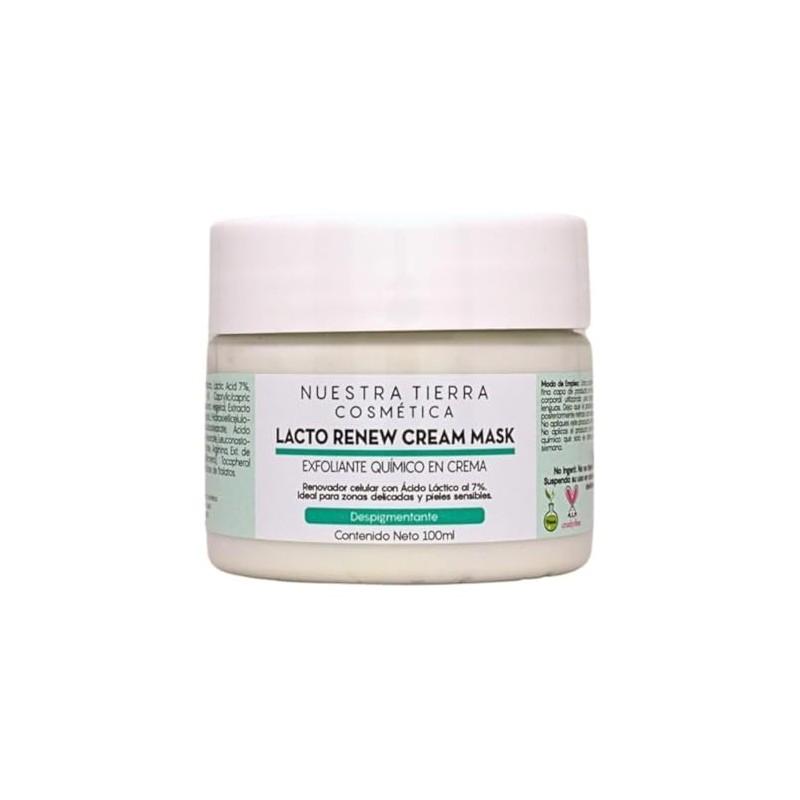 Lacto Renew Cream Mask Exfoliante Despigmentante