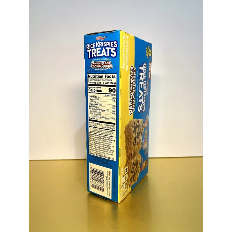 Kellogg's New Limited Kellogg's Rice Krispies Treats Chocolatey Chip Cookie