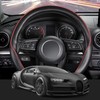 SEG Direct Car Steering Wheel Cover Universal Standard Size 14