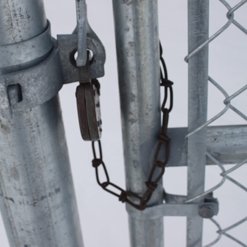 1-3/8" Chain Link Fence Gate Post Hinge, Galvanized Fence，4pcs for