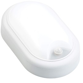 Luminea Basement Light: LED Wet Room Light, Motion Sensor, 1050 Lumens, 15 W, IP44, IK08 (Basement Light with Motion Sensor, Garage Light, Cabinet Light)