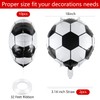 10 Pieces 18 inches Soccer Balloons Soccer Themed Party Decorations