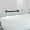 2 Pack Grab Bars for Wall Oil Brown, Safety Shower