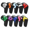 Sosoport 10pcs Professional Golf Club Head Covers Putter Sleeves Durable