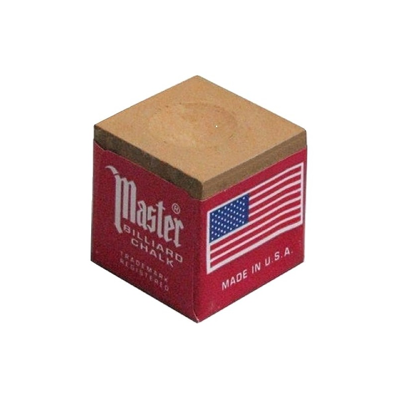 Tweeten Fibre Co Camel Tan Billiard Pool Chalk Master Dozen