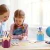 MAINOSHY 5 Pack Pencil Holder Cup, Plastic Pen Vase Pencil