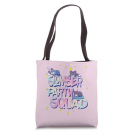 Ladies Girls Cats Sleepover Squad for Slumber Party Tote Bag