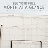 Gallery Leather Large Monthly Planner 2026, Elegantly Bound Calendar Planner