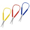 3PCS Loop Scissors Kids Scissors, Adaptive Toddler Scissors Handle Self-Opening