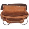 Rolson 68877 Single Leather Tool Pouch with Belt