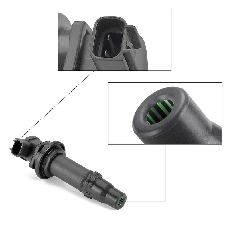 Ignition Stick Coil & Spark Plug for Kawasaki KX250F 2006