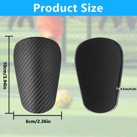 2 Pcs Mini Football Shin Pads, Small Football Shin Guards, Soccer Shin Pads Football Youth Kids Shin Pads, Mini Soccer Shin Guards for Boys Girls Teenagers Kids Football Shin Guards Pads