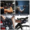 H Force LTD Gym Gloves (Long Wristband, Medium)