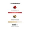 Nespresso Capsules OriginalLine, Variety Pack, Napoli and Venezia Espresso Coffee,