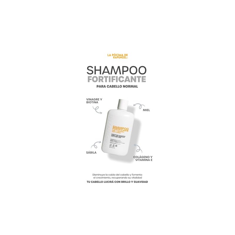 Pócima de Rapunzel KIT SHAMPOO (Crecimiento, fortalecimiento y brillo)