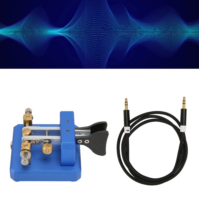 Morse Code Key Double Paddle Automatic Shortwave Portable CW Morse