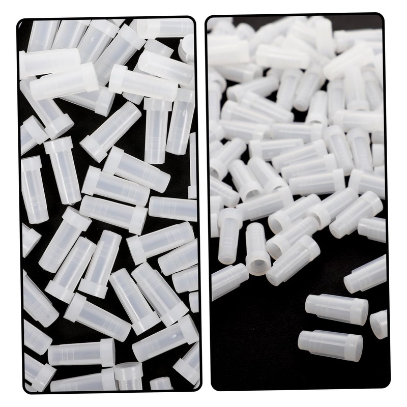 Alipis 200pcs Universal Injector Caps Luer Lock Leakproof Protective Sealing