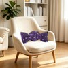 2 Pack Bling Car Pillows, Rhinestone Bow Pillow for Car,