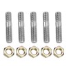 10x1.25 exhaust studs stainless,m10x1.5 stainless stud,M10x1.25 50mm Turbo Stud Kit