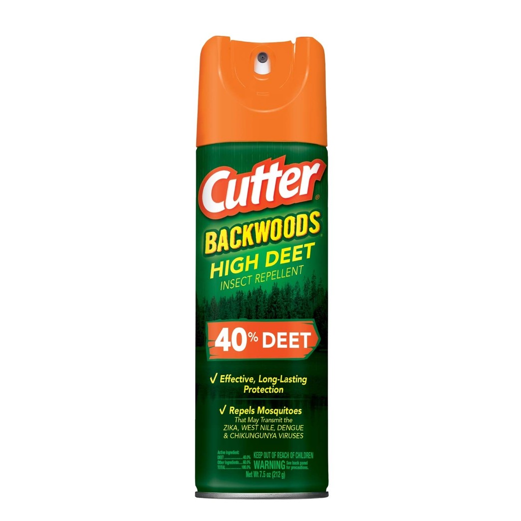 Cutter HG-96647 Backwoods High DEET Insect Repellent, 7.5 oz, Aerosol