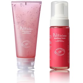 Pretty Simo Facial Cleansing Set, Nose & Corner Plugs, Blackheads, Dullness, Pores, Drying, Hari Fluctuating Skin, 6.3 fl oz (160 ml) / 7.1 oz (200 g), Facial Cleansing Gel