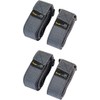 AceCamp 2 Pairs (4 Pieces) Velcro Strap Packing Straps 2.5