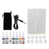 Tattoo Machine Pen Kit Professional Rotary Tattoo Power Supply Foot