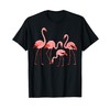 Funny Retro Flamingo Gift for Women Girls Flamingo Lovers T-Shirt