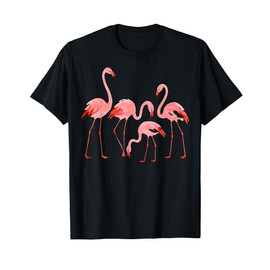 Funny Retro Flamingo Gift for Women Girls Flamingo Lovers T-Shirt