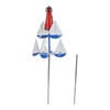 Summer Lighthouse Sailboat Windmills 360 Degree Rotation Weathervane Metal Windmill