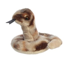 Aurora® Adorable Shoulderkins™ Slithers Snake™ Stuffed Animal - On-The-Go Fun - Interactive Play - Green 6 Inches