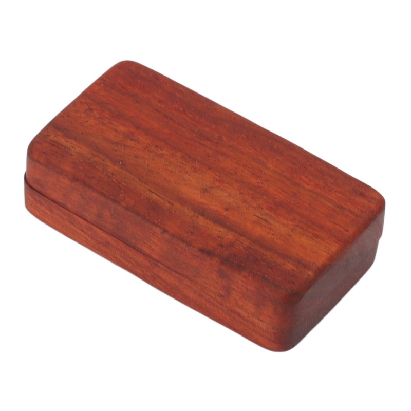 Fidget Slider Red Sandalwood Stress Relief Engraved Fingertip Fidget Slider