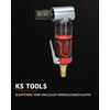 KS Tools SlimPower 515.5535 Compressed Air Angle Grinder 19,000 rpm