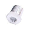Aeroflow NPT Pipe Reducer 1/2 Inch to 3/8 Inch Silver