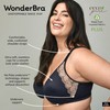 Wonderbra Plus Style - No Poke Underwire bras, Black, 42D