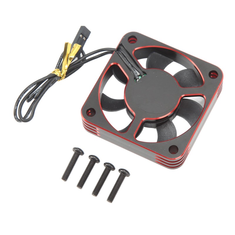 50mm RC Motor Cooling Fan Heat Sink JST Plug Aluminum