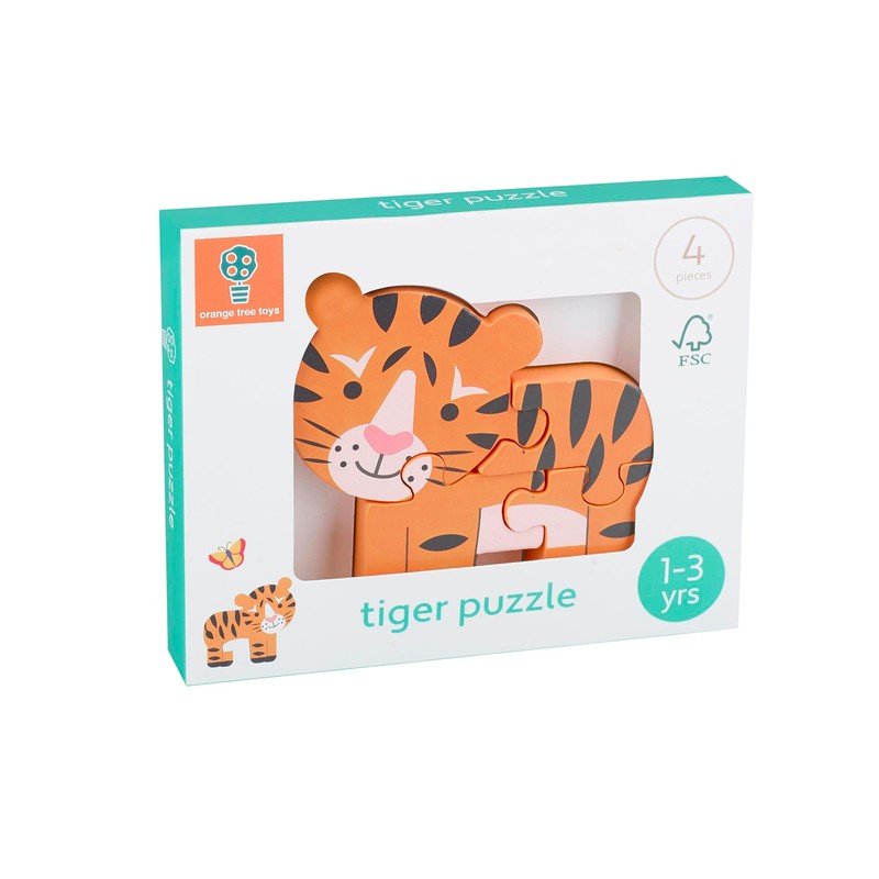 Orange Tree Toys OTT06979 woooden Puzzles, Multicolour