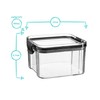 Argon Tableware Food Storage Container - White - Pack of