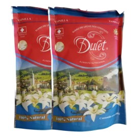 2 Bote De Dulet Lactosuero Deshidratado Vainilla 450gr C/u