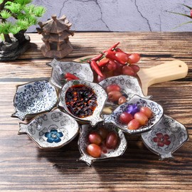 Japanese Soy Sauce Dishes Set of 8, Ceramic Soy Dishes, Ceramic Sauce Dishes
