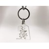 [good stuff] Shogi Key Holder, Osho Acrylic Clear