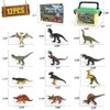 OENUX Dinosaur Toys for Kids 3-5,12pcs Realistic Jurassic Dinosaur Figures