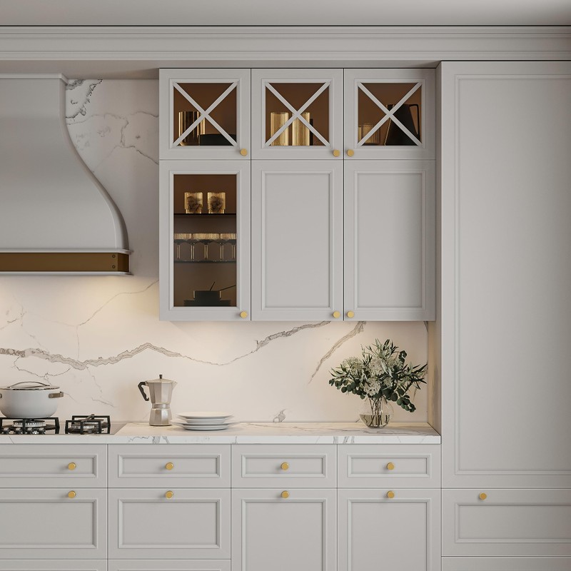 GTV - Ring INOX Knob - Brushed Steel - Furniture