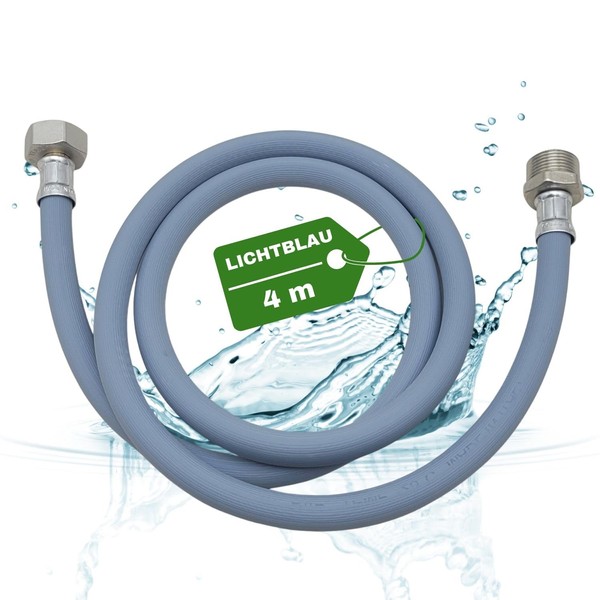 LICHTBLAU Extension Inlet Hose I 4 m I with Metal